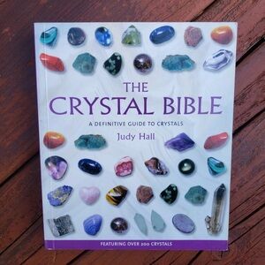 The Crystal Bible Judy Hall Definitive Guide to Crystals Spiritual Healing Book